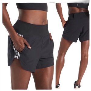 Black Athleta shorts